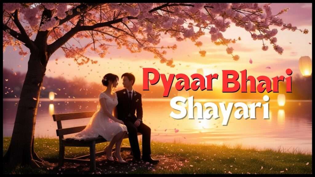 pyar bhari shayari hindi
