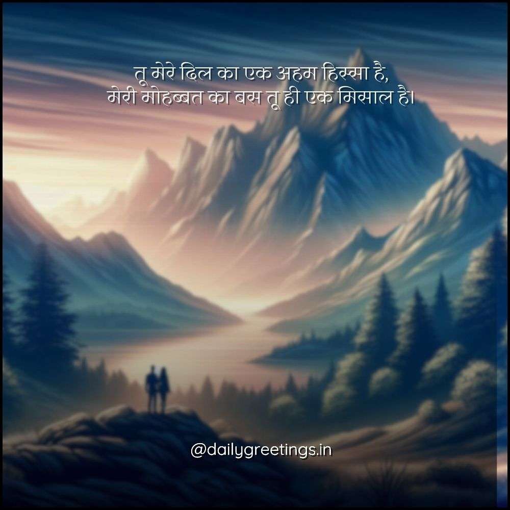 pyar bhari shayari hindi