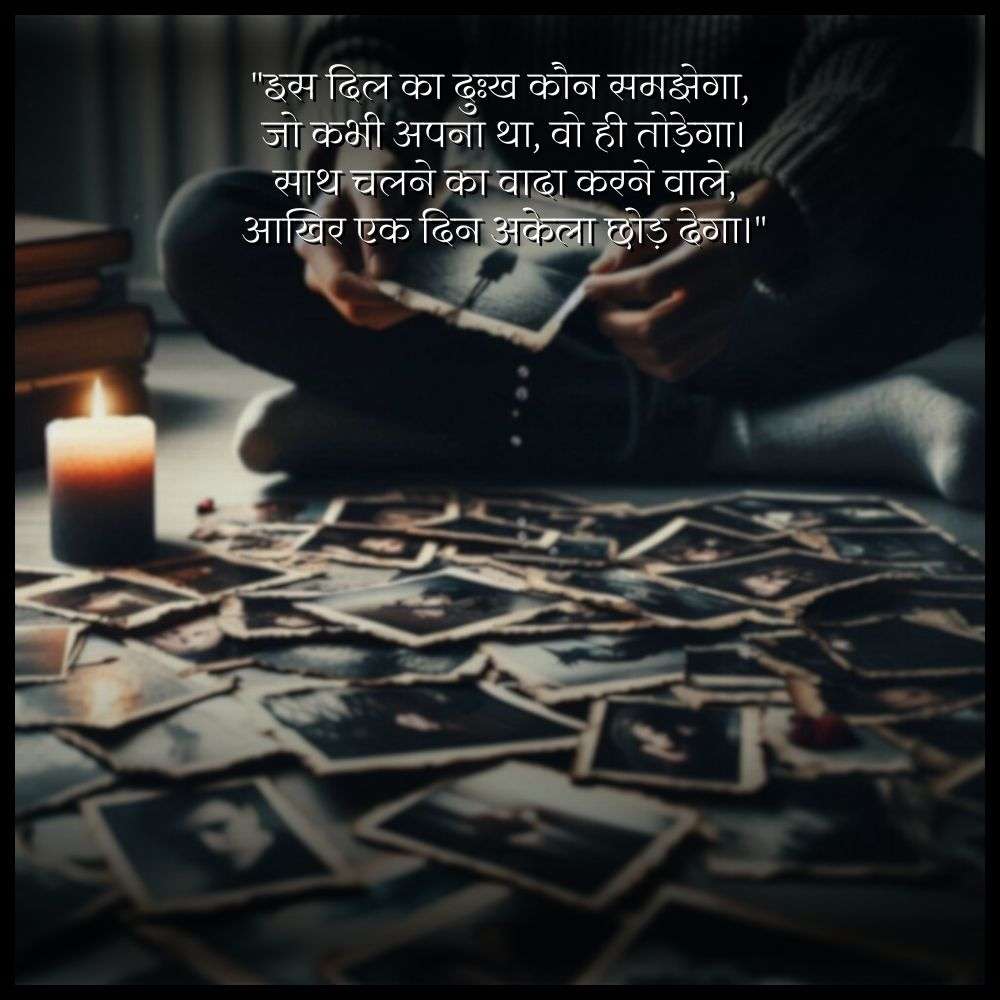 alone shayari in hindi