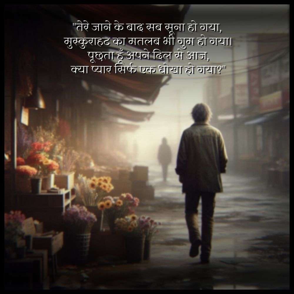 alone shayari in hindi