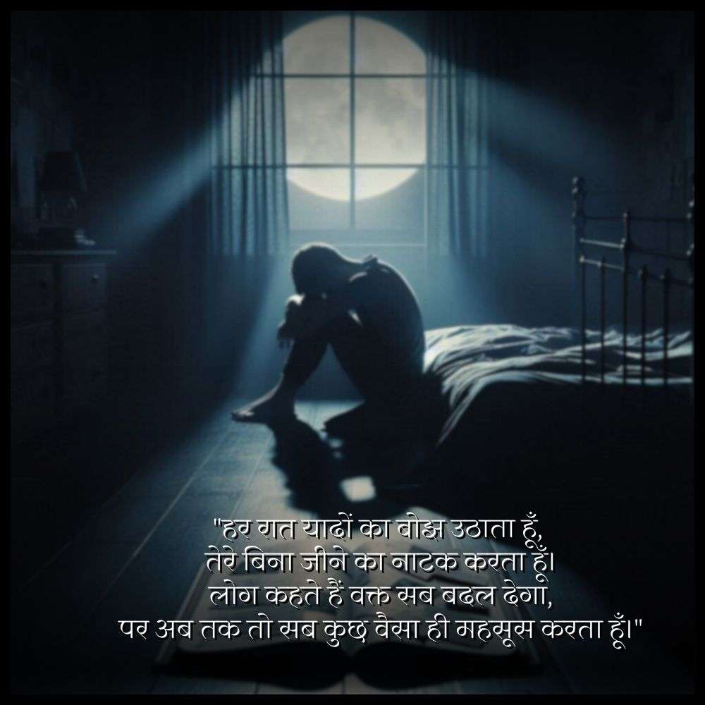 alone shayari in hindi