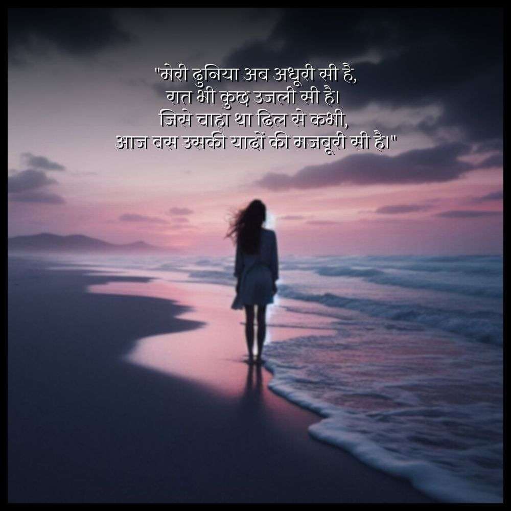 alone shayari in hindi