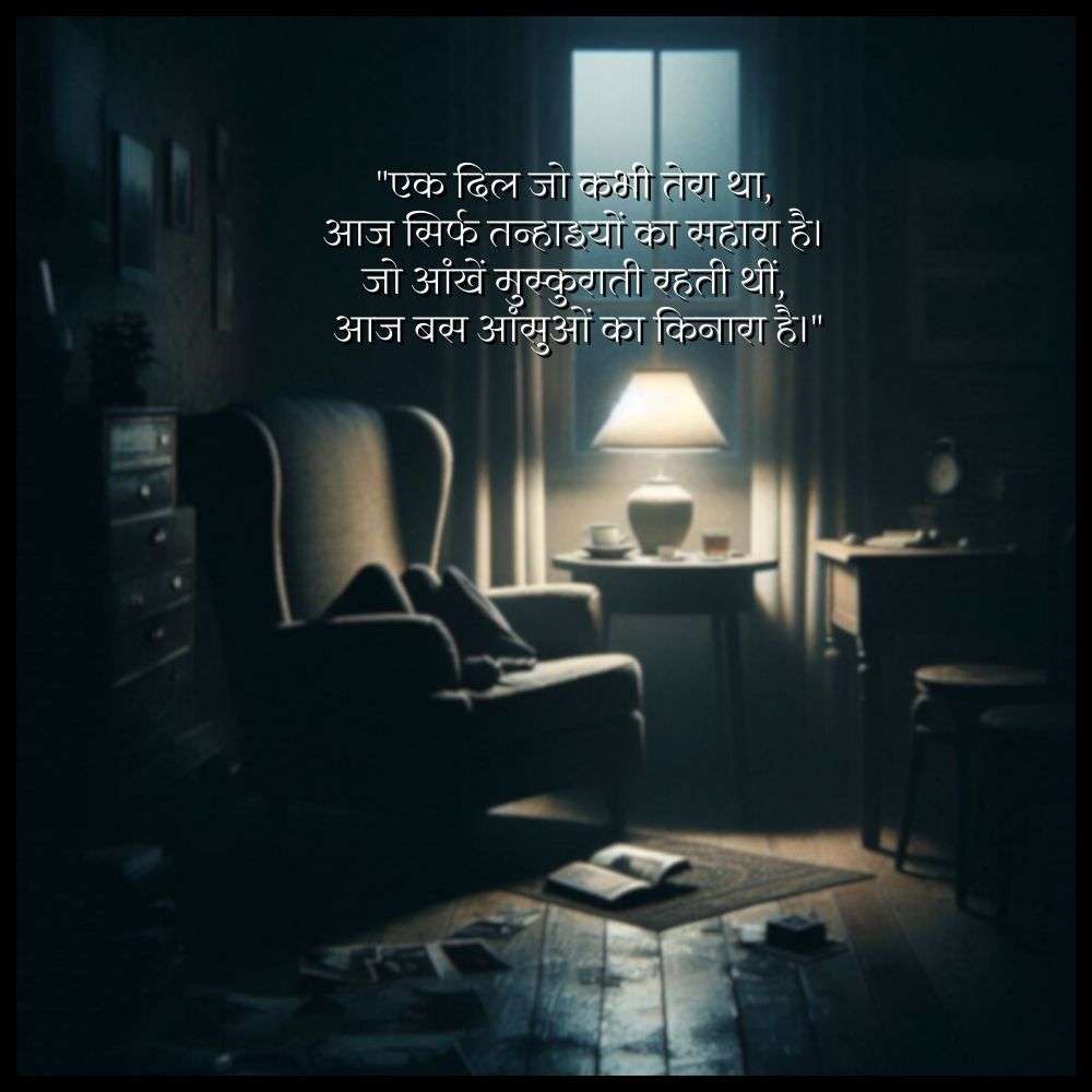 alone shayari in hindi